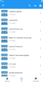 Captura de Pantalla 2 TV Argentina HD en vivo android