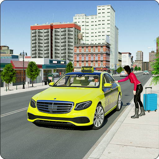 Grand taxis drive 3d simulator logo