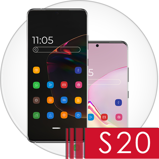 Theme and launcher for Galaxy logo