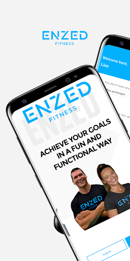 Android application Enzed Fitness screenshort