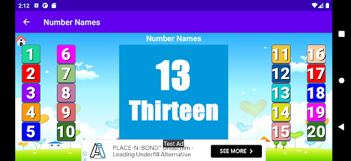 Learn Numbers 123 for Toddlers Screen 2
