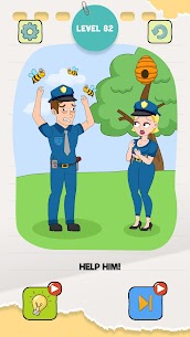 Draw Police – Tricky Puzzles Apk Mod for Android [Unlimited Coins/Gems] 8