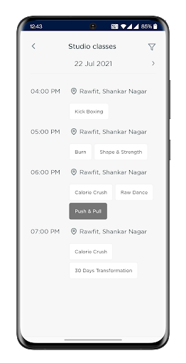 Rawfit - Raipur based Gym Screen 2