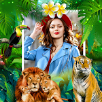 Cover Image of Скачать Jungle Photo Frame  APK