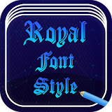 Royal Font Style Free icon