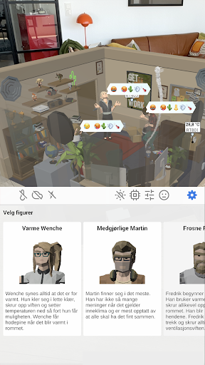 Android application Ventitek AR screenshort