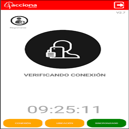 Android application Hola Acciona screenshort
