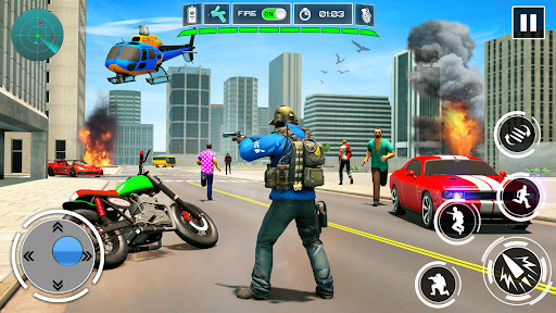 Police Car Chase - Crime City 3.2 screenshots 1