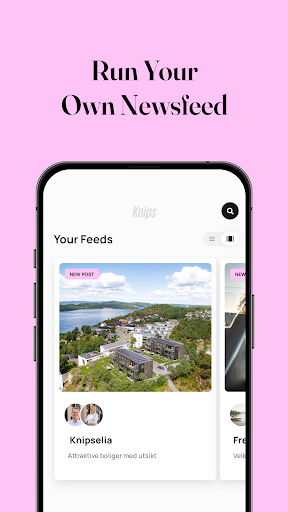 Android application Knips screenshort