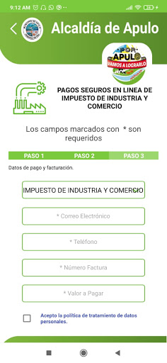 Trami App Apulo Screen 3