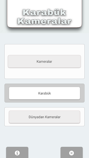 Android application Karabük Kameralar screenshort