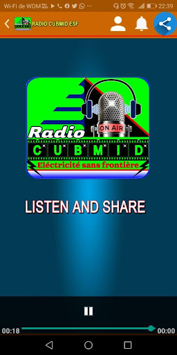 Radio Cubmid ESF Screen 2