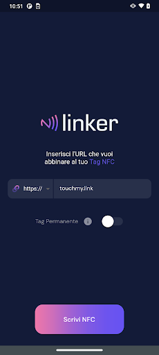 Android application TouchMyLink - Linker screenshort