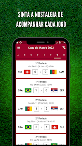 Tabela Copa 2022