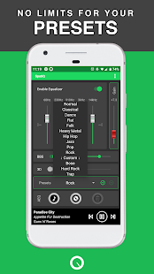 SpotiQ :Equalizer Bass Booster स्क्रीनशॉट