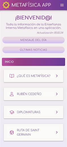 Android application Metafísica App screenshort