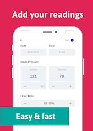 Bp monitor app. Pulse & bp log