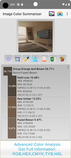 Image Color Summarizer Screenshot 1 - AppWisp.com