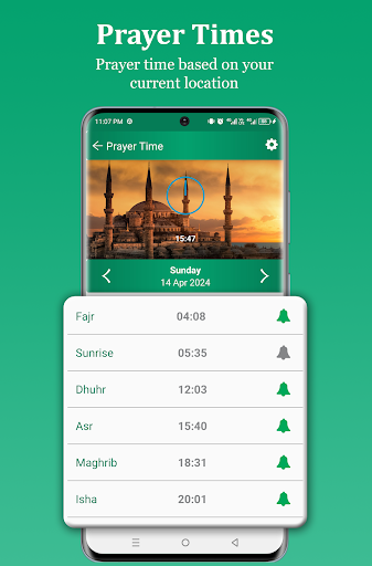 Islamic Muna Prayer Time Quran Screen 2