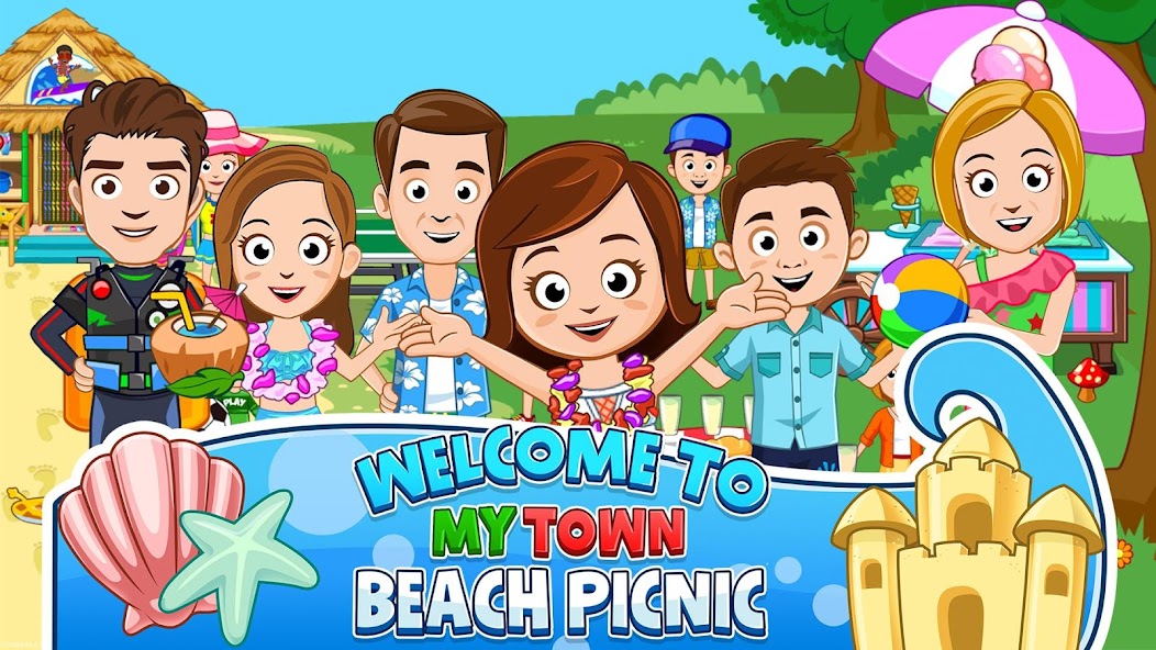 My Town : Beach Picnic banner