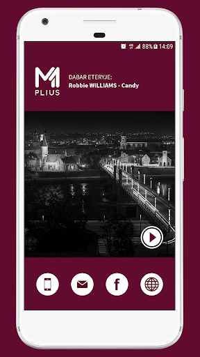 Android application M-1 Plius screenshort