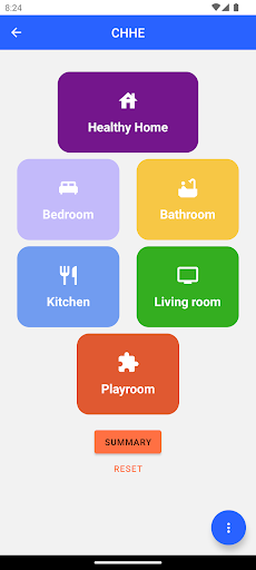 Android application Children's Healthy Home screenshort