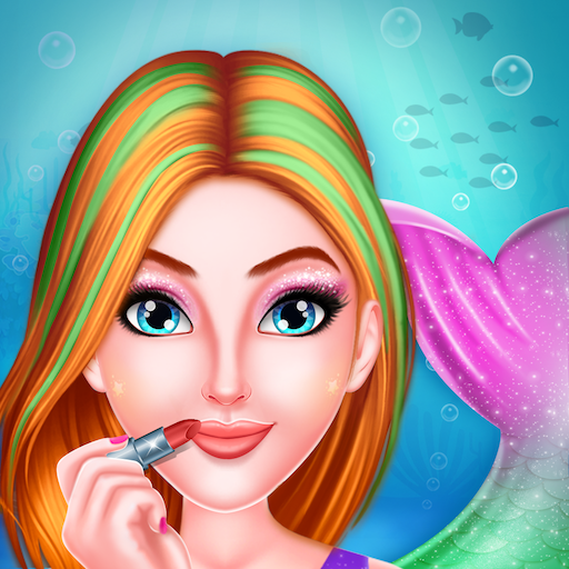 Mermaid Princess Makeup Salon विंडोज़ पर डाउनलोड करें