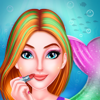Mermaid Princess Makeup Salon