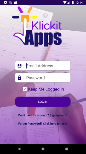 Android application Klickit 8.4.4 Revision screenshort