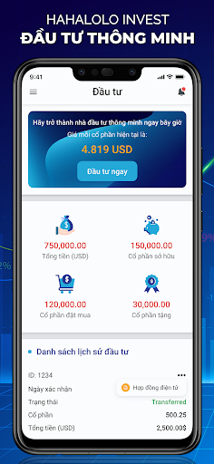 Hahalolo Invest Screen 3