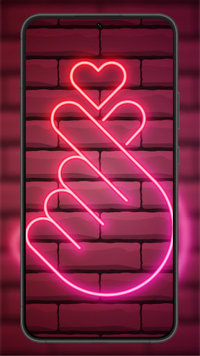 finger heart wallpaper offline