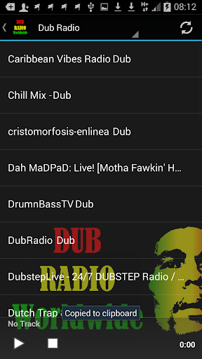 Dub Radio Worldwide Screen 2