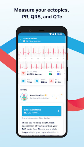 Screenshot of Qaly | ECG Reader