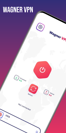 Android application Wagner VPN screenshort