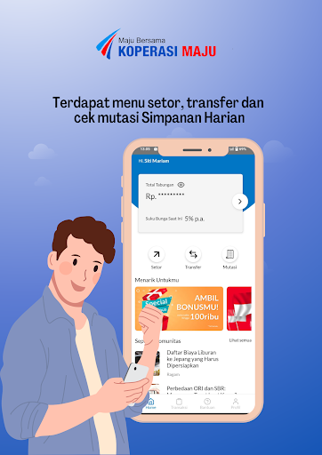 Koperasi Maju Screen 3