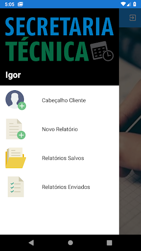 Alta Secretaria Relatorios Screen 2