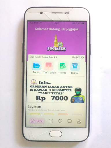 Android application JOGjaJEK-Online screenshort