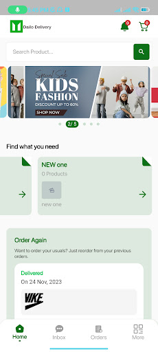 Android application Dailo Delivery screenshort