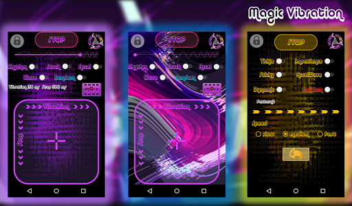 Android application Vibration :Magic Vibration screenshort