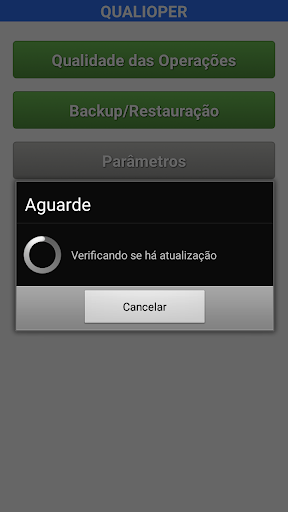 Minha Qualidade de Operações Screen 3