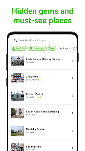 Kuala Lumpur SmartGuide Screen 3