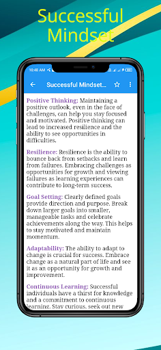 Successful Mindset Offline Screen 3