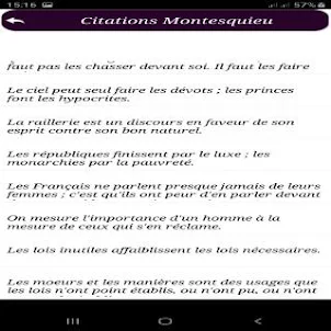 Citations de Montesquieu