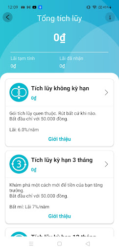 Android application U-Partner screenshort