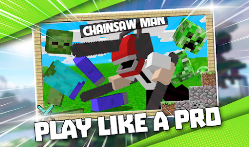 Captura 4 Chainsaw Man Mod for MCPE android