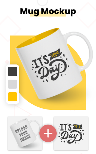 Screenshot of Mockup Creator, T-shirt Design