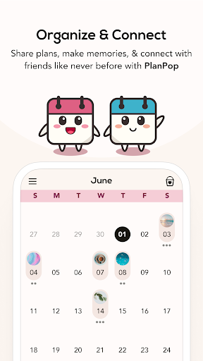 Android application PlanPop screenshort