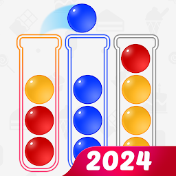 Image de l'icône Colored Ball Sort Puzzle
