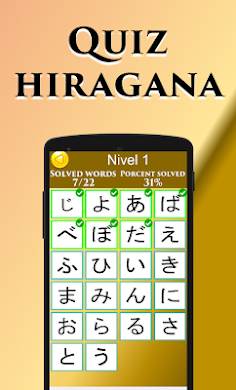 Quiz Hiragana. Learn Hiragana. - Screenshot 1