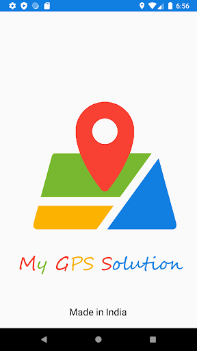 Android application My GPS Solution screenshort